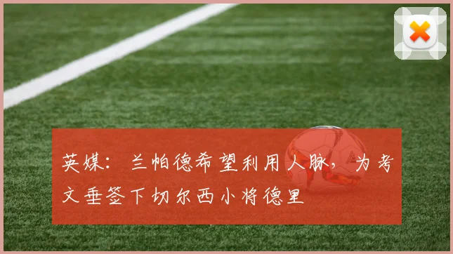英媒：兰帕德希望利用人脉，为考文垂签下切尔西小将德里